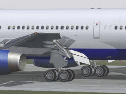 Flaps, undercarriage and wheels. Perfect.