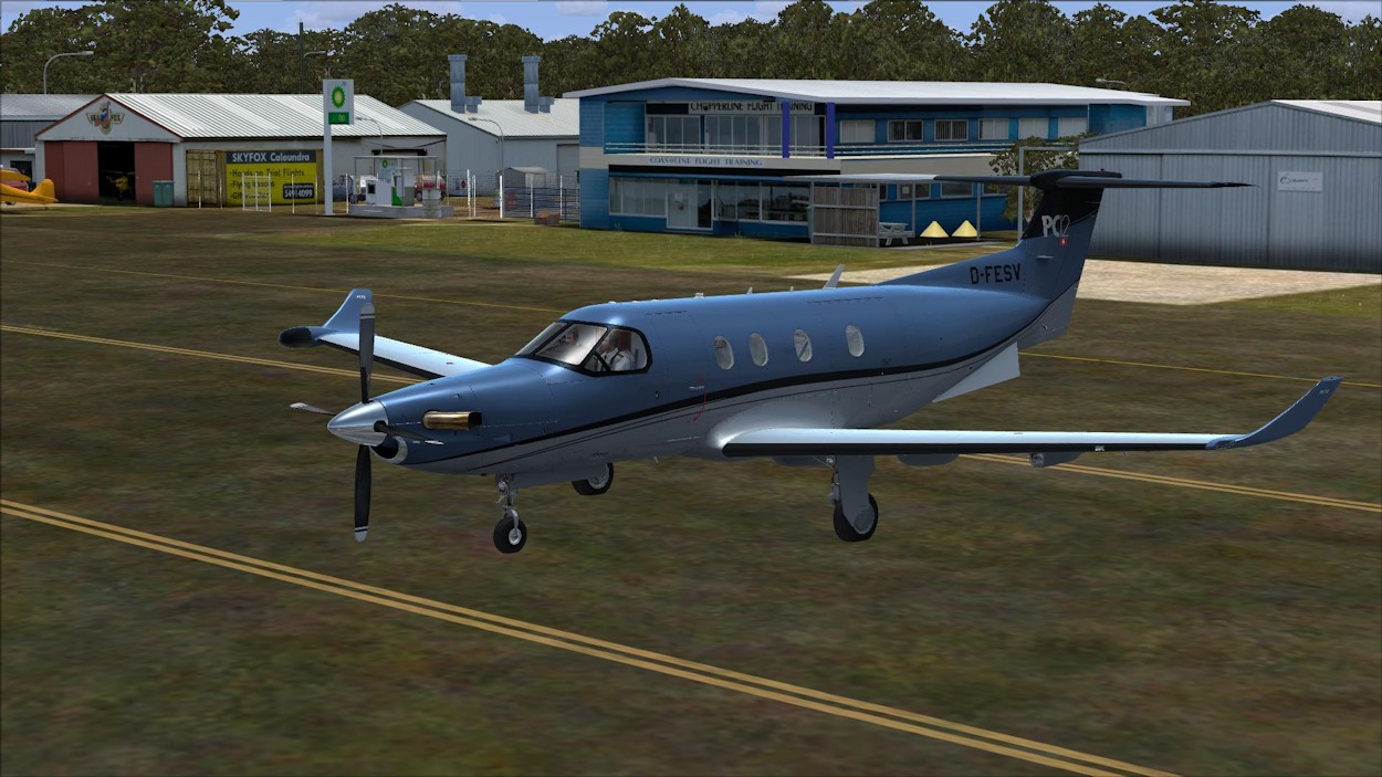 PILATUS PC-12 - Frasca Flight Simulation